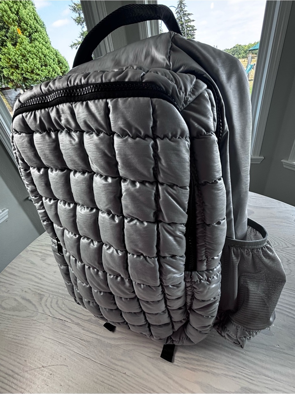 Free People Going Pro Quilted Backpack NWOT - Picture 5 of 6